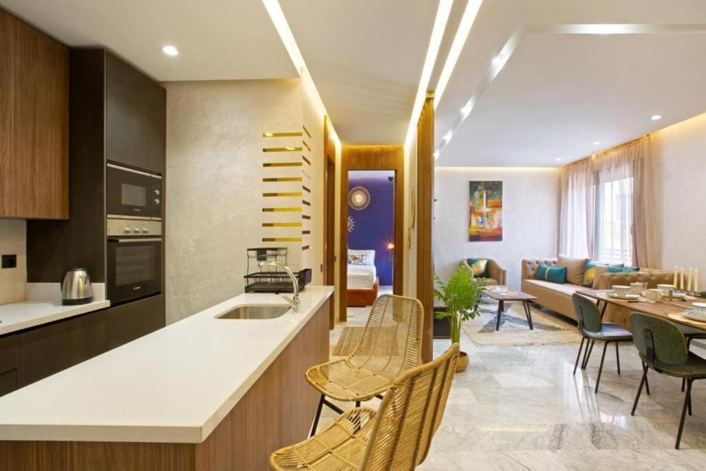 Luxury Apartment In Center Of Marrakech City Marrakesh Eksteriør bilde